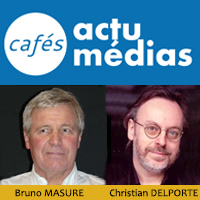 Café Médias - 60 ans de Journal Télévisé - Bruno MASURE, Christian DELPORTE